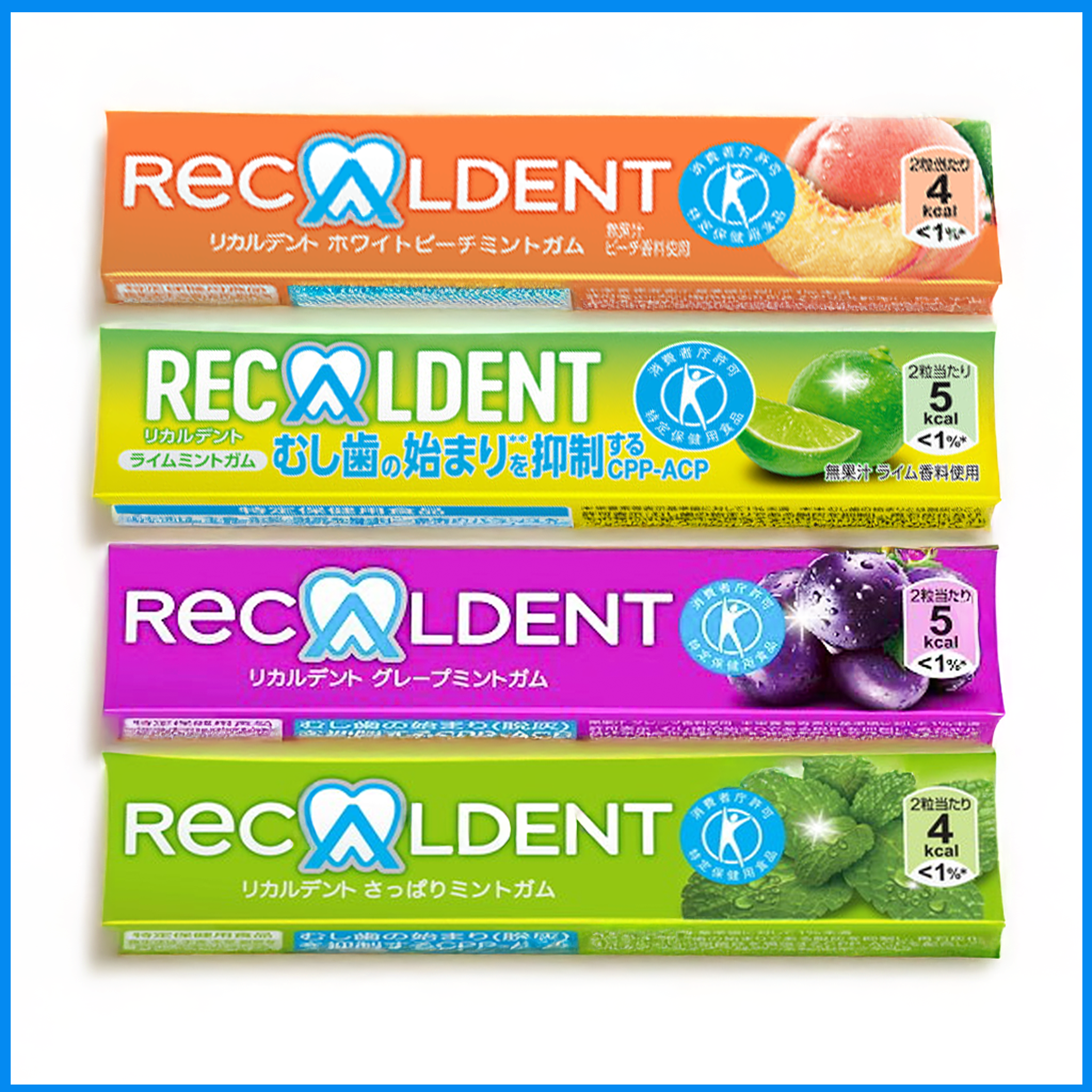 Recaldent Assorted Sticks