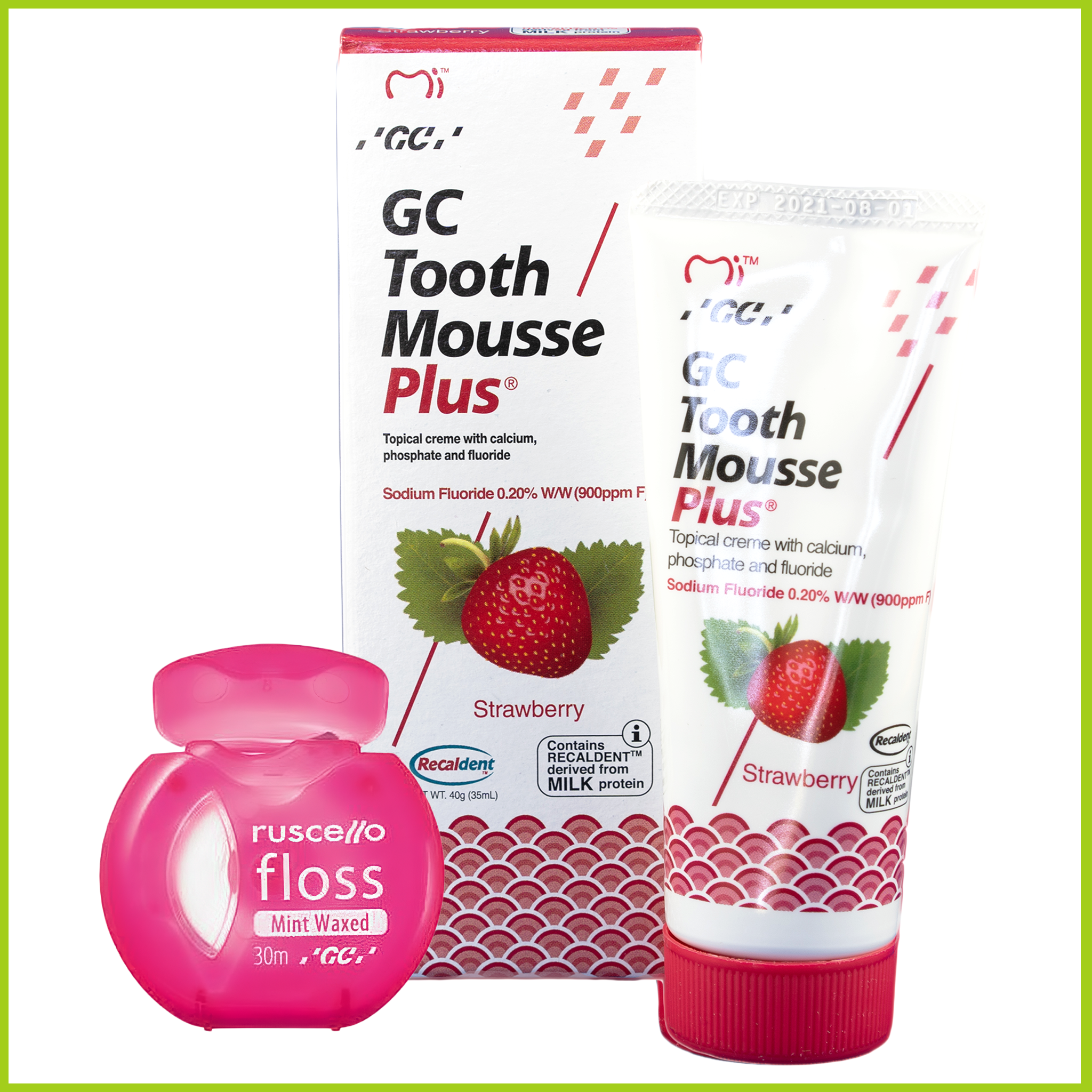 Bundle - Ruscello Floss & Tooth Mousse Plus