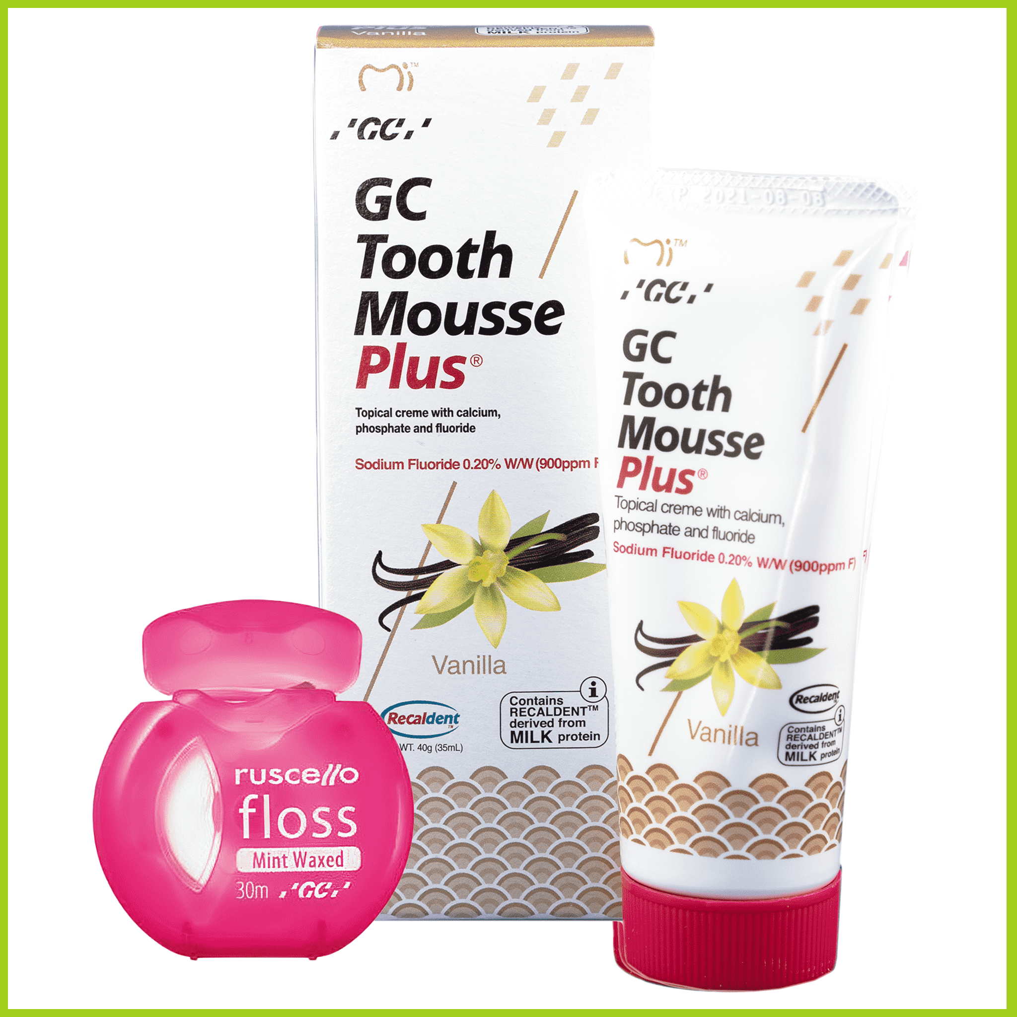 Bundle - Ruscello Floss & Tooth Mousse Plus