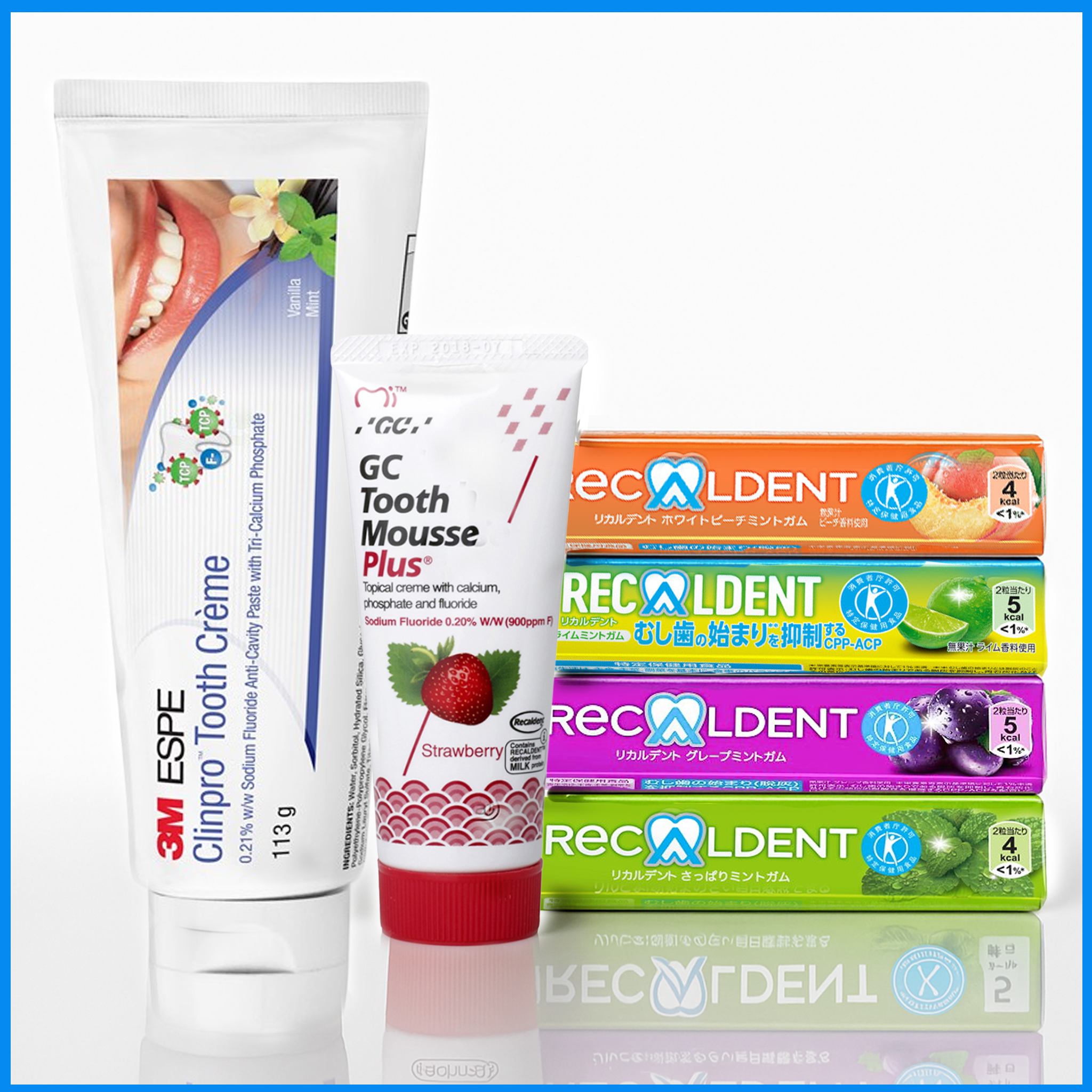 Recaldent Kit with GC Tooth Mousse